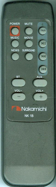 Replacement remote for Nakamichi NK1B