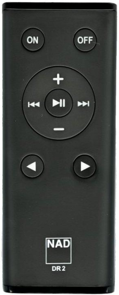 Replacement remote for Nad DR2, D3020