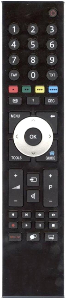 Replacement remote control for Grundig 26VLE7101BF-TP6