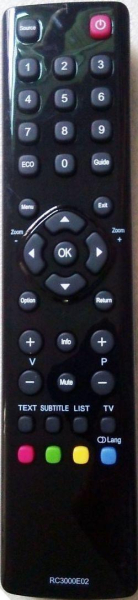 Replacement remote control for Essentielb 55UHD1291SMART