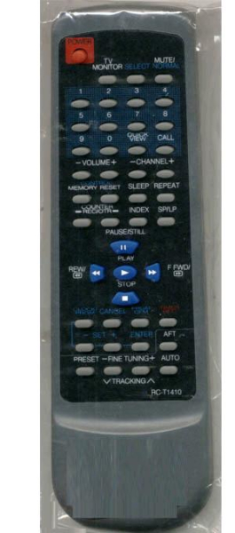 Replacement remote control for Aiwa VX-T1400AE