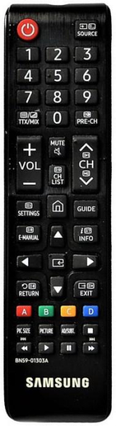 Replacement remote control for Samsung UA55MU6100W