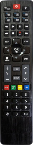 Replacement remote control for Allstar ASTV3220HD