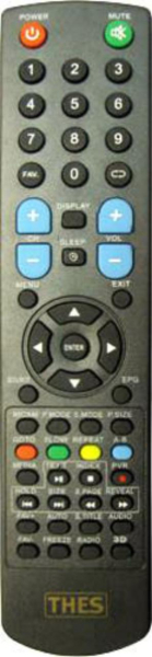 Replacement remote control for Thes LEW26TA90BHD