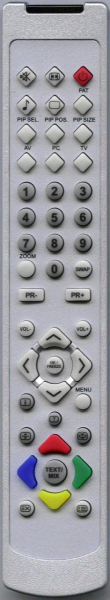 Replacement remote control for Opera ZR4187