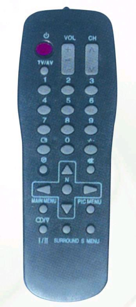 Replacement remote control for Panasonic TX26LED8F-2