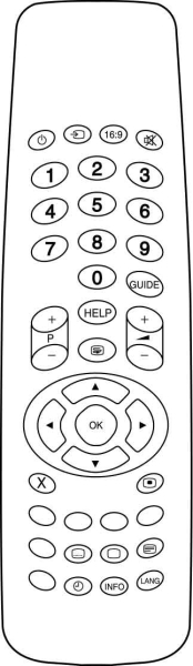Replacement remote control for Com COM3393