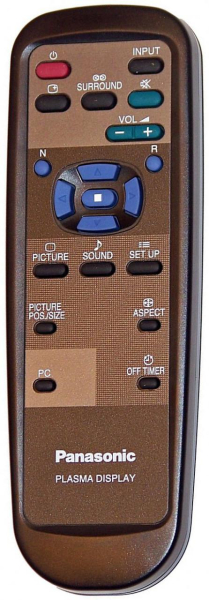 Replacement remote control for Panasonic EUR501050-A