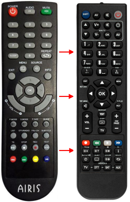 Replacement remote control for Manta 32LHN28L