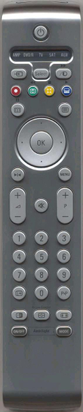 Replacement remote control for Vivax TV2500