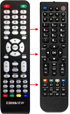 Replacement remote control for Seeview 472621