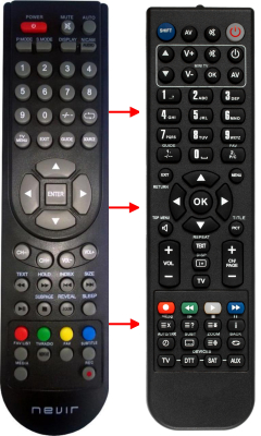Replacement remote control for Belson BSV-19200-V2