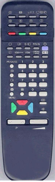 Replacement remote control for JVC TS2E