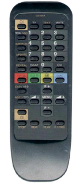 Replacement remote control for Hitachi X100105