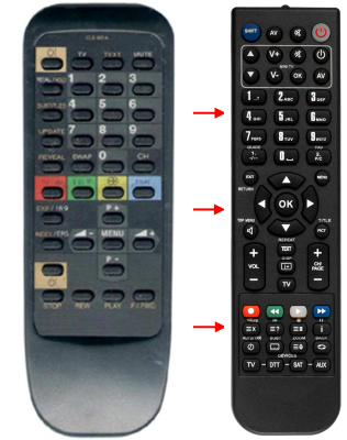 Replacement remote control for Gbs 285