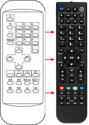 Replacement remote control for Pioneer 14330JAZZ
