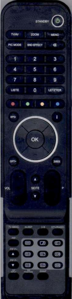Replacement remote control for Humax IHDR-5050C(COMBI)