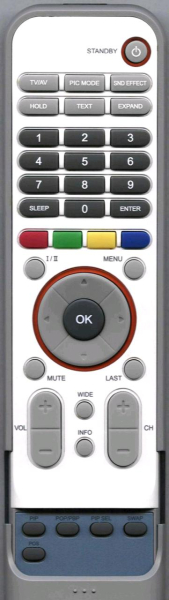Replacement remote control for Classic IRC81931-OD