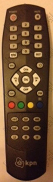 Replacement remote control for Kpn RE-2100T