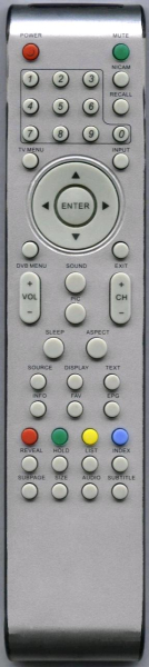 Replacement remote control for Schaub Lorenz LT19-28011