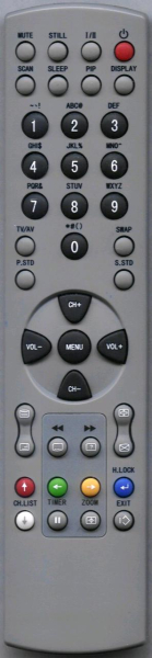 Replacement remote control for Baird 0094011261D