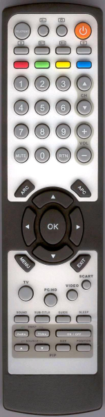 Replacement remote control for Polaroid E052731154