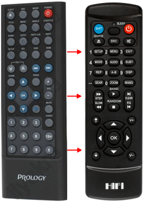 Replacement remote control for Hyundai H-CMD2000
