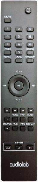 Replacement remote control for Audiolab 6000CDT