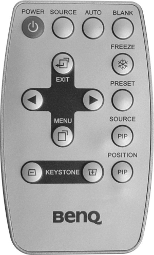 Replacement remote control for BenQ PB8260
