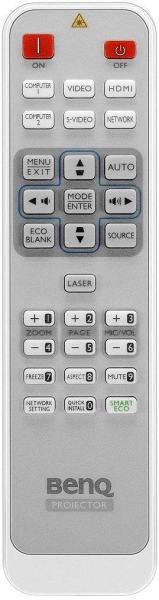 Replacement remote control for BenQ MX822ST