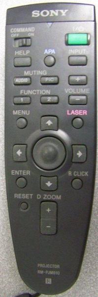 Replacement remote control for Sony VPL-X600E