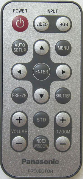 Replacement remote for Panasonic N2QADC000003 N2QAEA000003