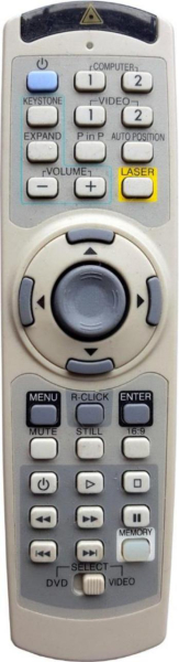 Replacement remote control for Mitsubishi SL4SU