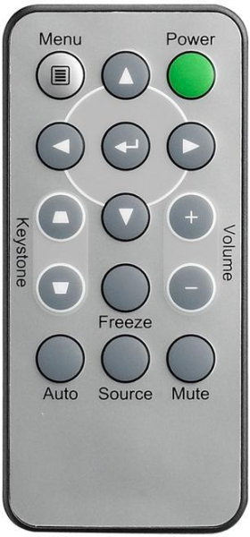 Replacement remote control for Vivitek D538W-3D