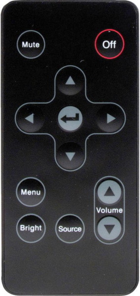 Replacement remote control for Optoma PK302