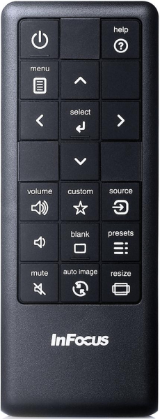 Replacement remote for Infocus IN2100 LP600