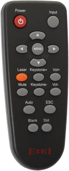 Replacement remote for Eiki LC-XIP2600 LC-XIP2000 LC-WSP3000 LC-XDP3500