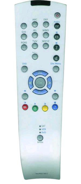 Replacement remote control for Grundig VISION7 32-7950T(DVD)