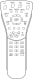 Replacement remote control for Sharp HVS57613
