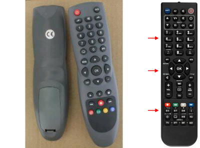 Replacement remote control for Philips 14CT3205CARRA