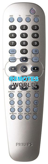 Telecomando Sostitutivo Semplificato Per Philips HTS3500S - Funzioni Base DVD, Batterie Incluse