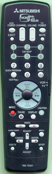 Replacement remote for Mitsubishi HS-U447