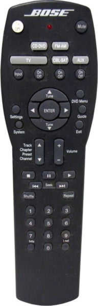 Replacement remote control for Bose 321GS SERIE III