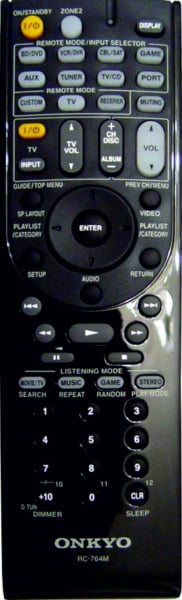 Replacement remote control for Panasonic EUR57508
