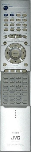Replacement remote control for JVC RM-STHA30R