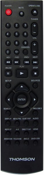 Replacement remote control for Thomson HT450-1