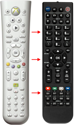 Replacement remote control for Xbox MICROSOFT