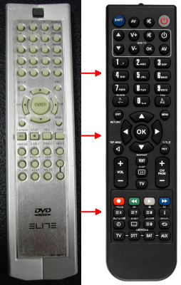 Replacement remote control for Zapp ZAPP496