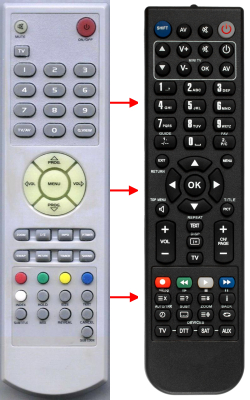 Replacement remote control for Zapp ZAPP140