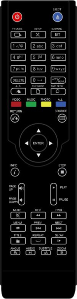 Replacement remote control for Eminent EM7071